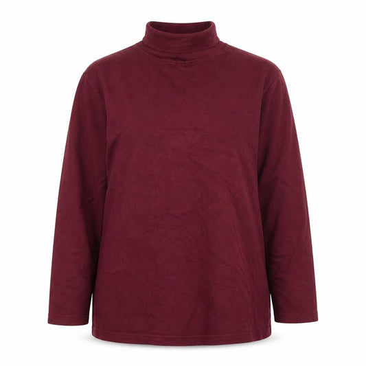 Womens UK Size 14 Debenhams Red Basic T-Shirt