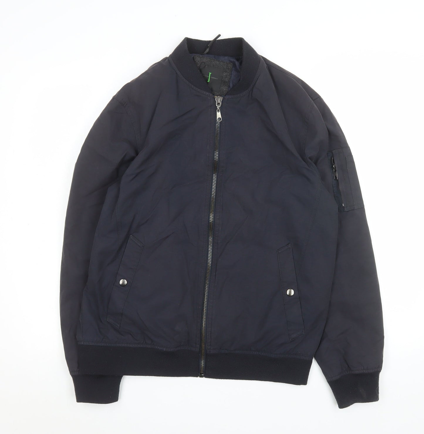 Mens UK Size M Jasper Conran Blue Bomber Jacket