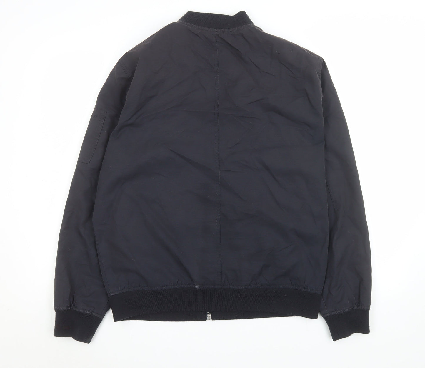 Mens UK Size M Jasper Conran Blue Bomber Jacket