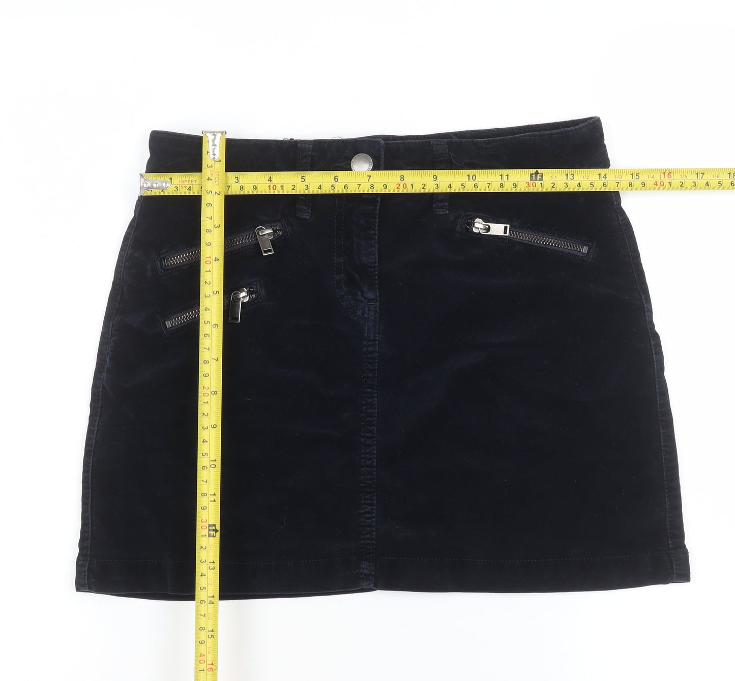 Womens UK Size 8 NEXT Straight & Pencil Corduroy Skirt