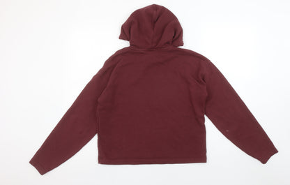 Womens UK Size XS Timberland Red Pullover Hoodie