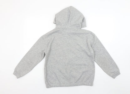 Girls UK Size 11-12 Years Zara Grey Pullover Hoodie