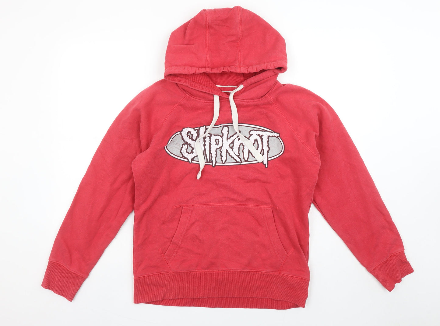 Womens UK Size M Slipknot Red Pullover Hoodie