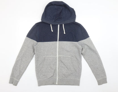 Mens UK Size S H&M Multicoloured Full Zip Hoodie