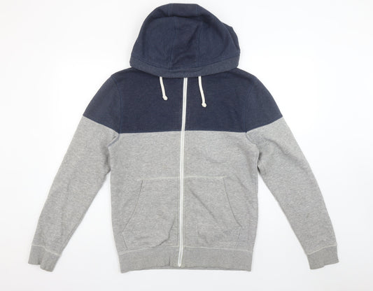 Mens UK Size S H&M Multicoloured Full Zip Hoodie