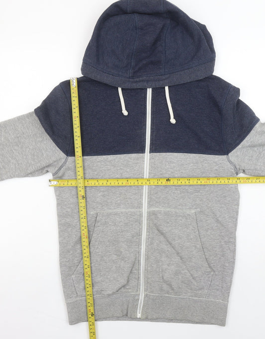Mens UK Size S H&M Multicoloured Full Zip Hoodie