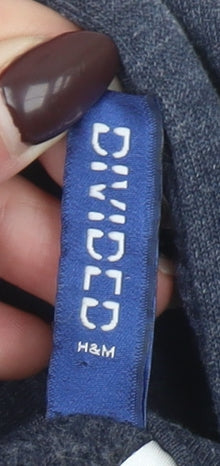 Mens UK Size S H&M Multicoloured Full Zip Hoodie