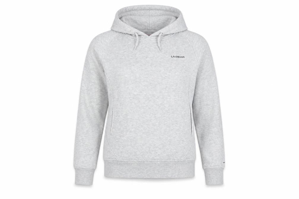 Womens UK Size 12 LA Gear Grey Pullover Hoodie