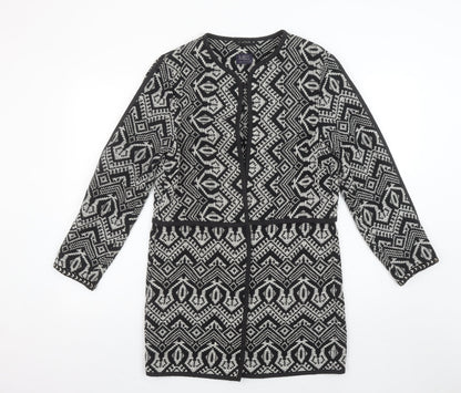 Womens UK Size 8 Marks and Spencer Black Cardigan Jumper