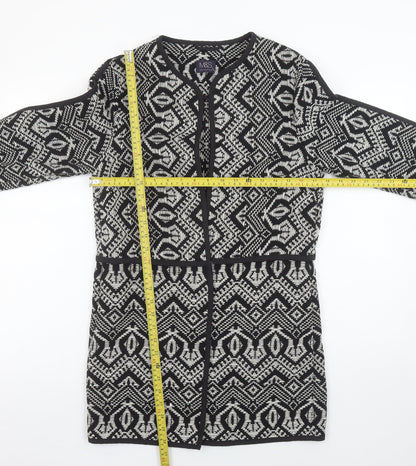 Womens UK Size 8 Marks and Spencer Black Cardigan Jumper