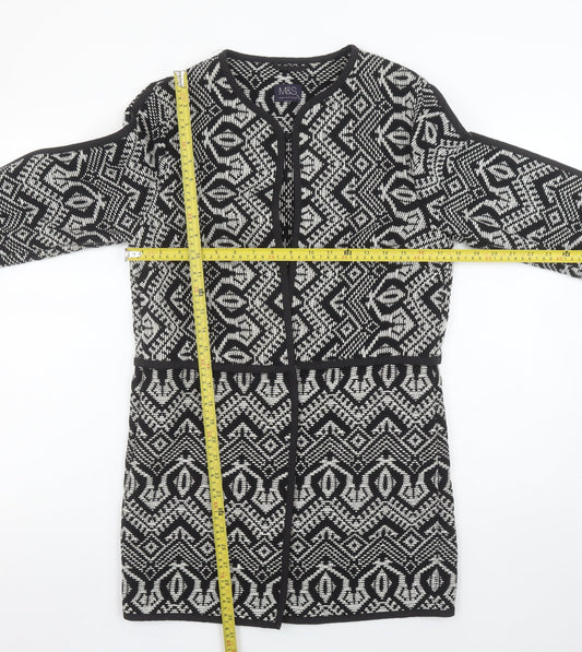 Womens UK Size 8 Marks and Spencer Black Cardigan Jumper