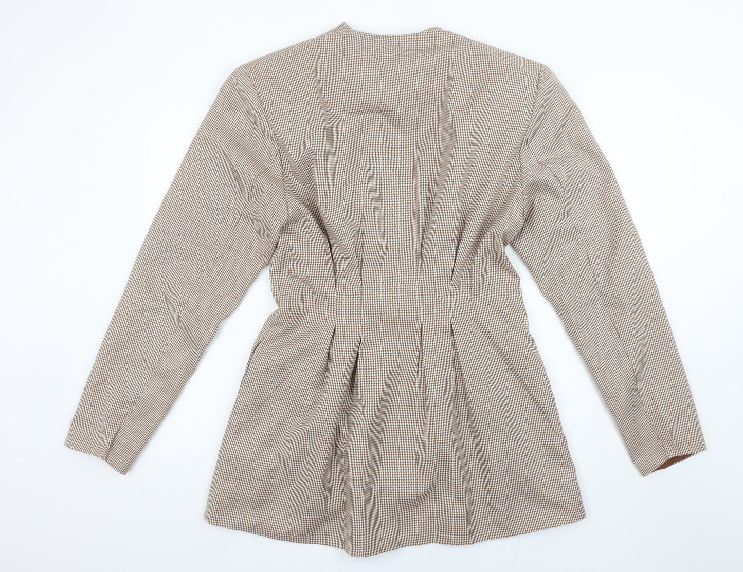 Womens UK Size L Vita Grace Regular Beige Suit Jacket