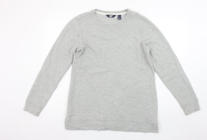 Mens UK Size S Lands' End Grey Pullover Sweatshirt