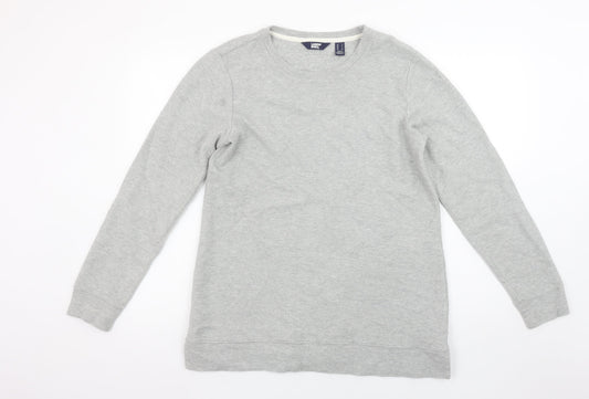 Mens UK Size S Lands' End Grey Pullover Sweatshirt