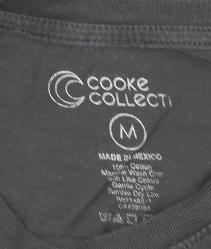 Mens UK Size M Cooke Collecti Black  T-Shirt