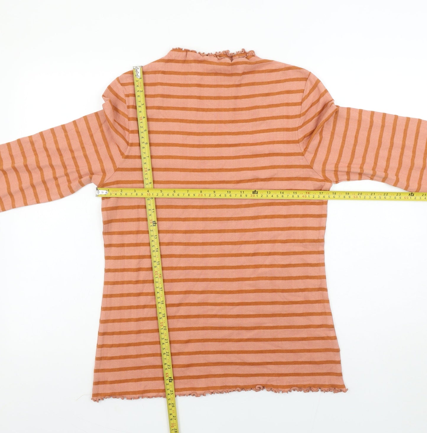 Womens UK Size 16 NEXT Orange Basic T-Shirt