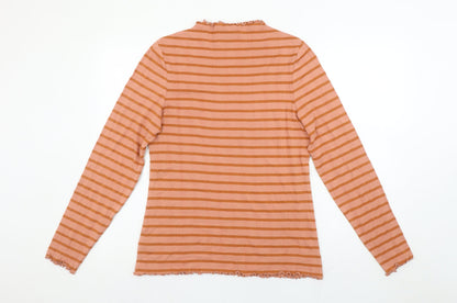 Womens UK Size 16 NEXT Orange Basic T-Shirt