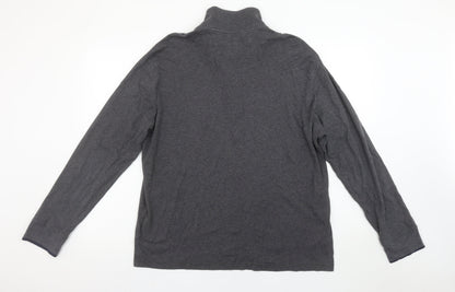 Mens UK Size XL Banana Republic Grey  T-Shirt