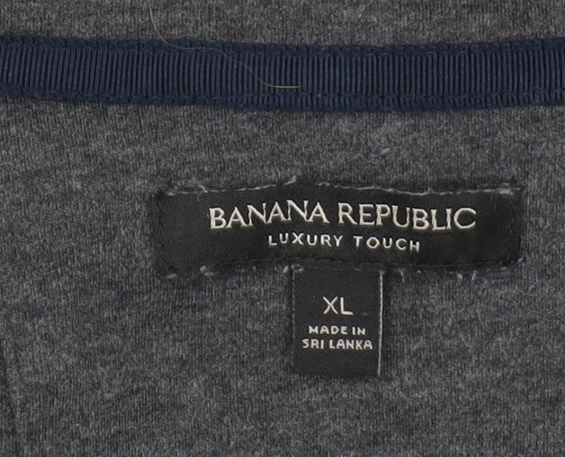 Mens UK Size XL Banana Republic Grey  T-Shirt