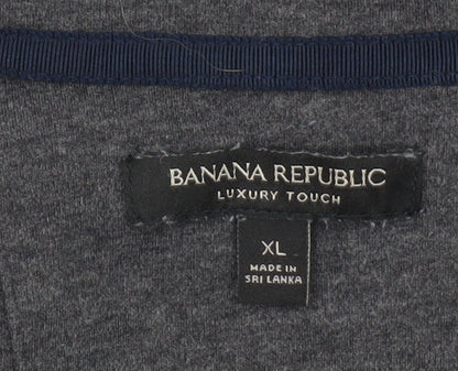 Mens UK Size XL Banana Republic Grey  T-Shirt