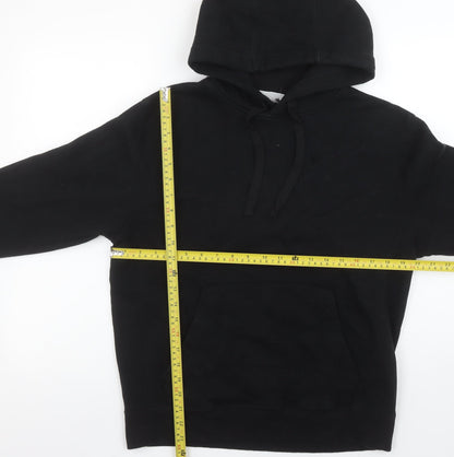Mens UK Size S FILA Black Pullover Hoodie