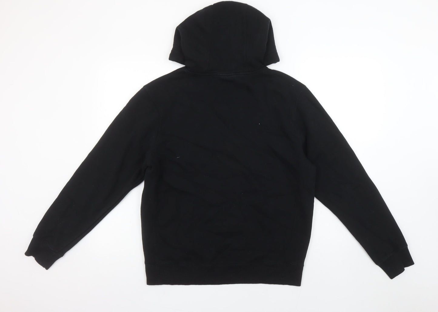 Mens UK Size S FILA Black Pullover Hoodie
