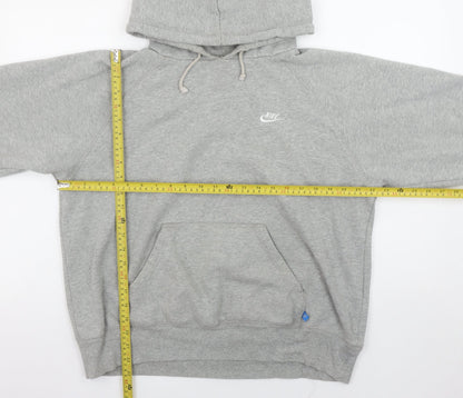 Mens UK Size L Cedarwood State Grey Pullover Hoodie