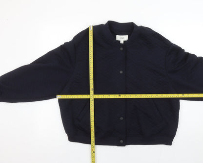 Womens UK Size 18 Marks and Spencer Blue Cardigan Sweatshirt