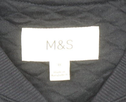 Womens UK Size 18 Marks and Spencer Blue Cardigan Sweatshirt