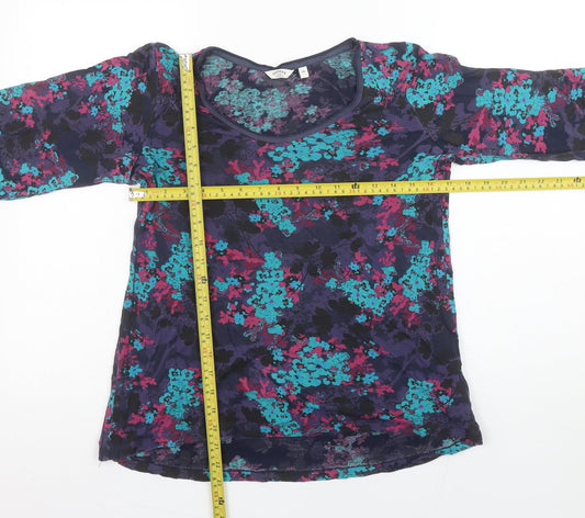 Womens UK Size 10 FatFace Multicoloured Tunic Blouse