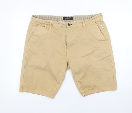 Mens UK Size 38 Mishmash Regular Fit Chino Shorts