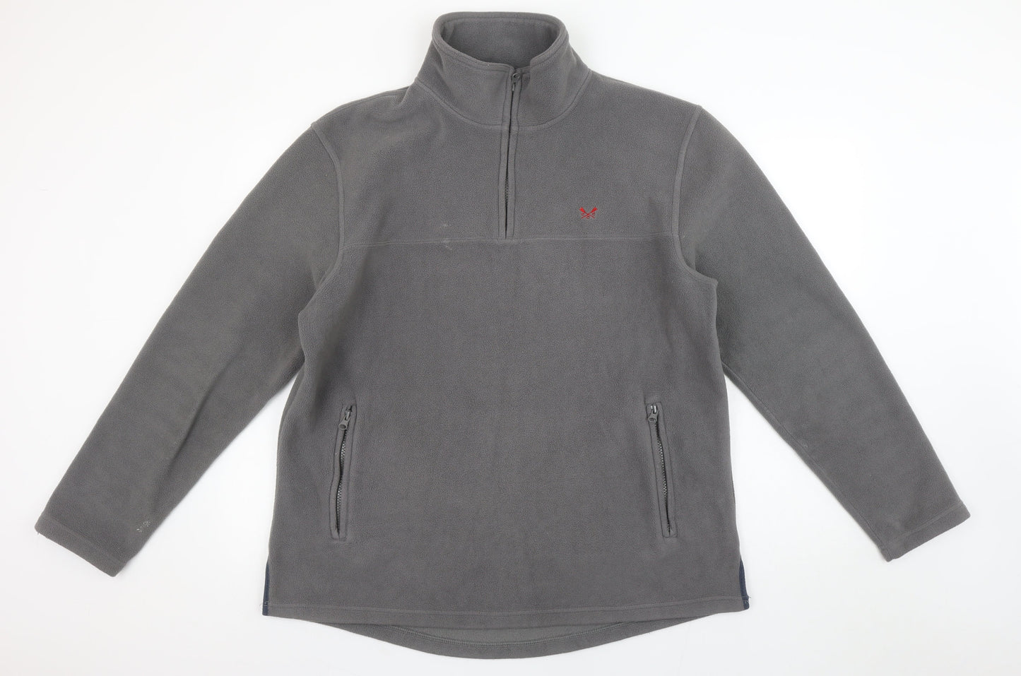Mens UK Size L Crew Clothing Co. Grey Pullover Sweatshirt