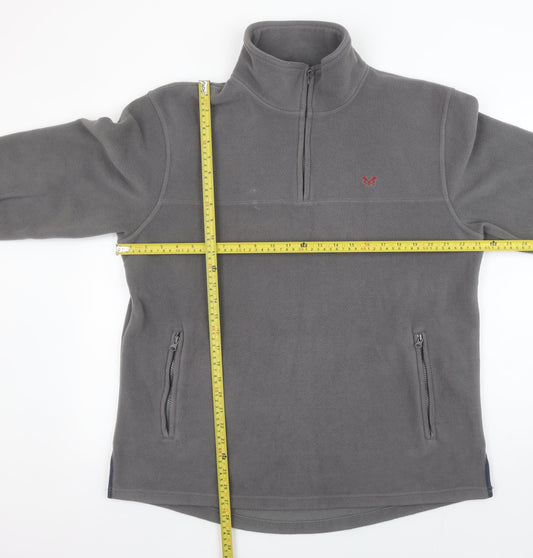 Mens UK Size L Crew Clothing Co. Grey Pullover Sweatshirt
