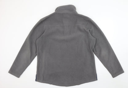 Mens UK Size L Crew Clothing Co. Grey Pullover Sweatshirt