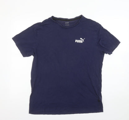 Mens UK Size L PUMA Blue  T-Shirt