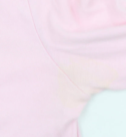 Girls UK Size 8-9 Years United Colors of Benetton Pink Basic T-Shirt