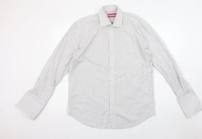 Mens UK Collar Size 15 butlerandwebb Smart White  Dress Shirt
