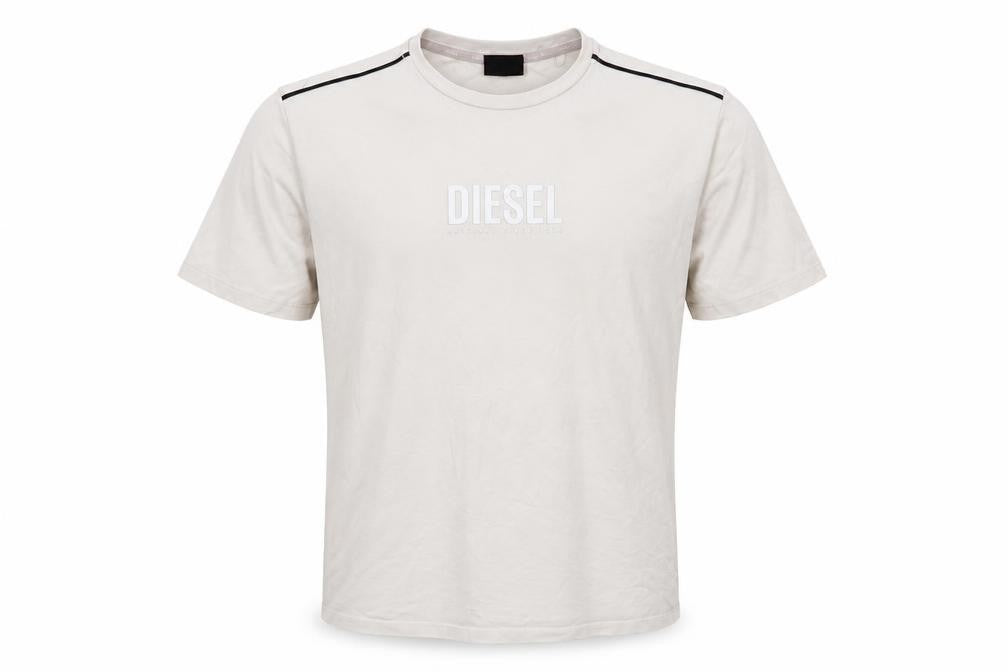 Mens UK Size S Diesel Beige  T-Shirt