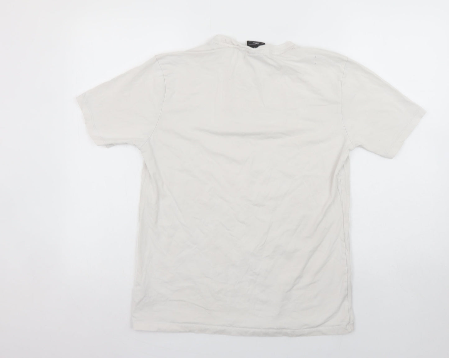 Mens UK Size S Diesel Beige  T-Shirt
