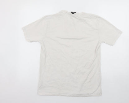 Mens UK Size S Diesel Beige  T-Shirt