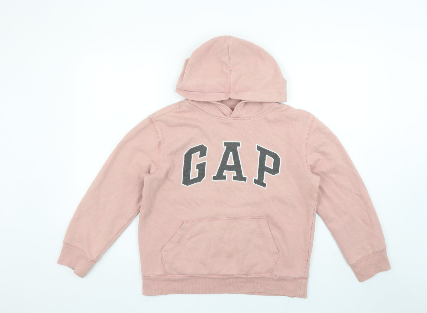 Girls UK Size 10-11 Years Gap Pink Pullover Hoodie