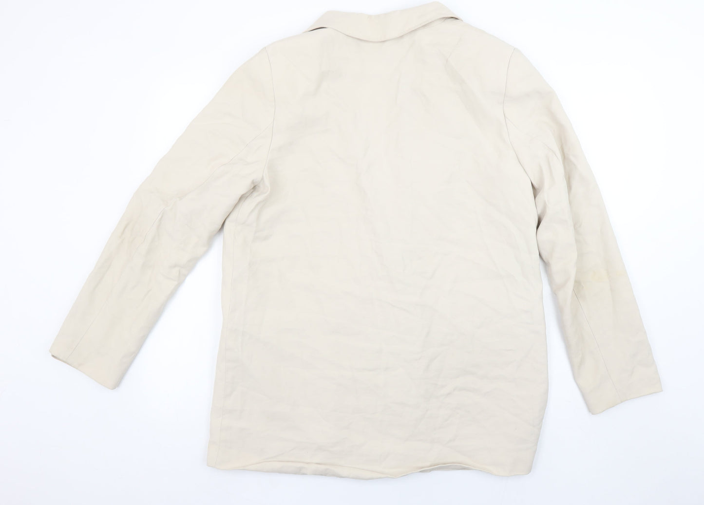 Womens UK Size M H&M Regular Beige Blazer