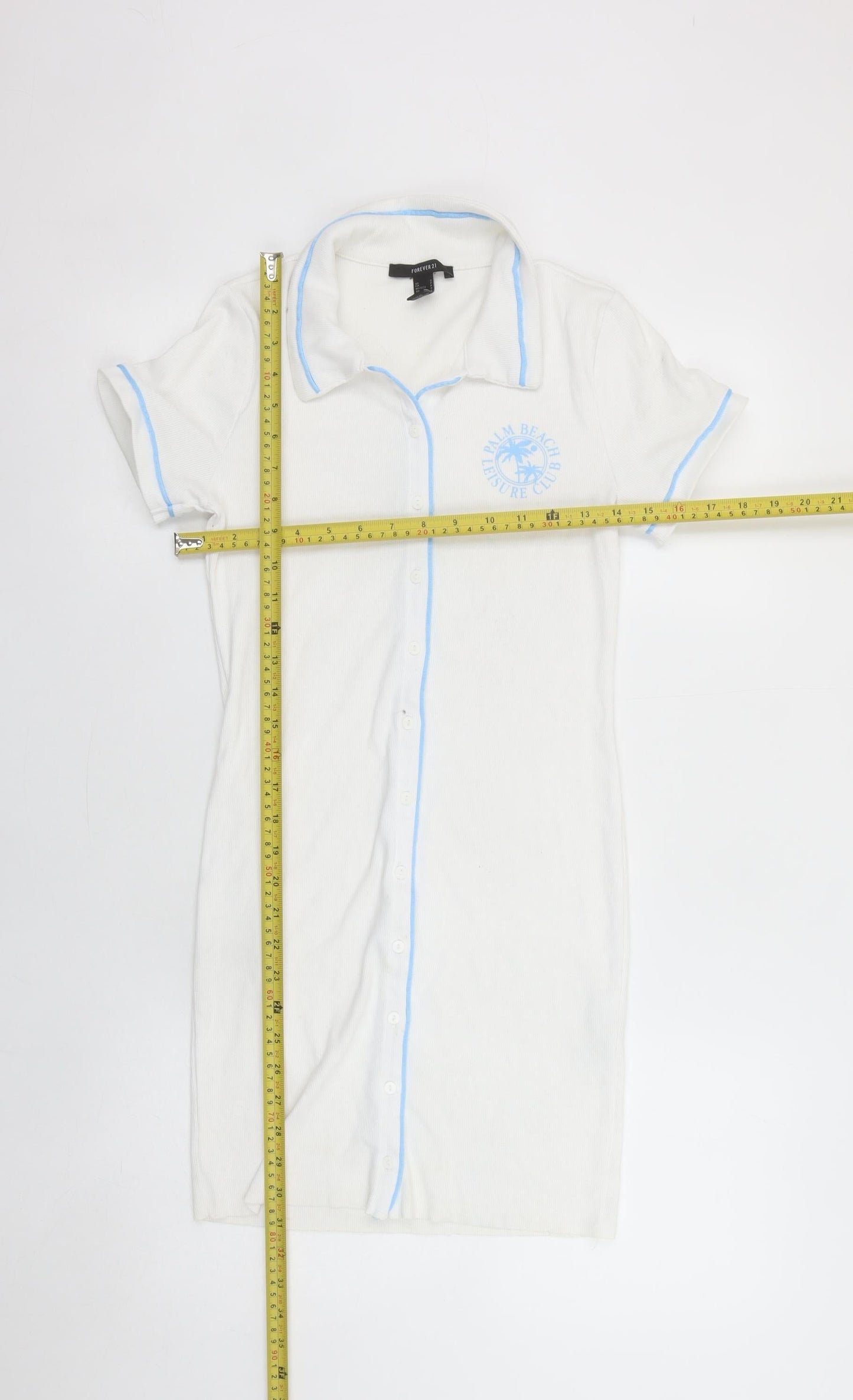 Womens UK Size S FOREVER 21 Shirt Dress