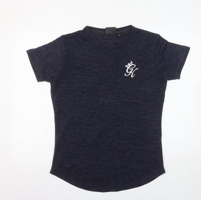 Mens UK Size M Gym King Blue  T-Shirt