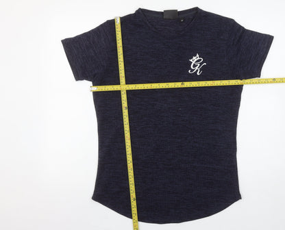 Mens UK Size M Gym King Blue  T-Shirt