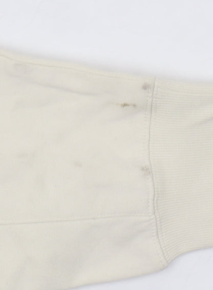 Womens UK Size M Marks and Spencer Ivory Pullover Sweatshirt