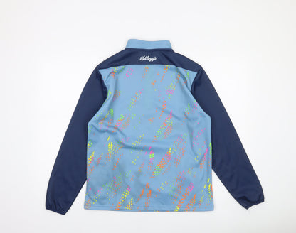 Masita Boys Blue 1/4 Zip Long Sleeve Sports Top 5 Years