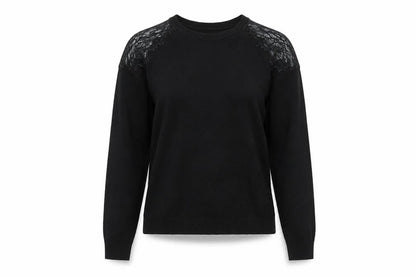 Womens UK Size 10 Whistles Black Pullover Jumper