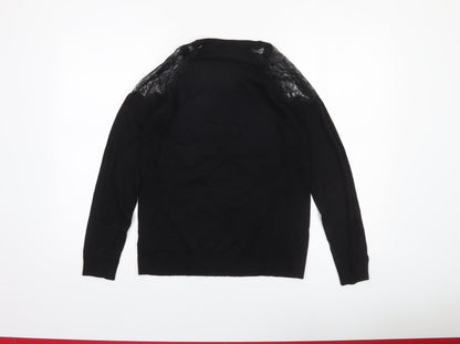 Womens UK Size 10 Whistles Black Pullover Jumper