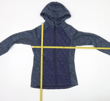 Womens UK Size 18 Mountain Warehouse Blue Full Zip Hoodie